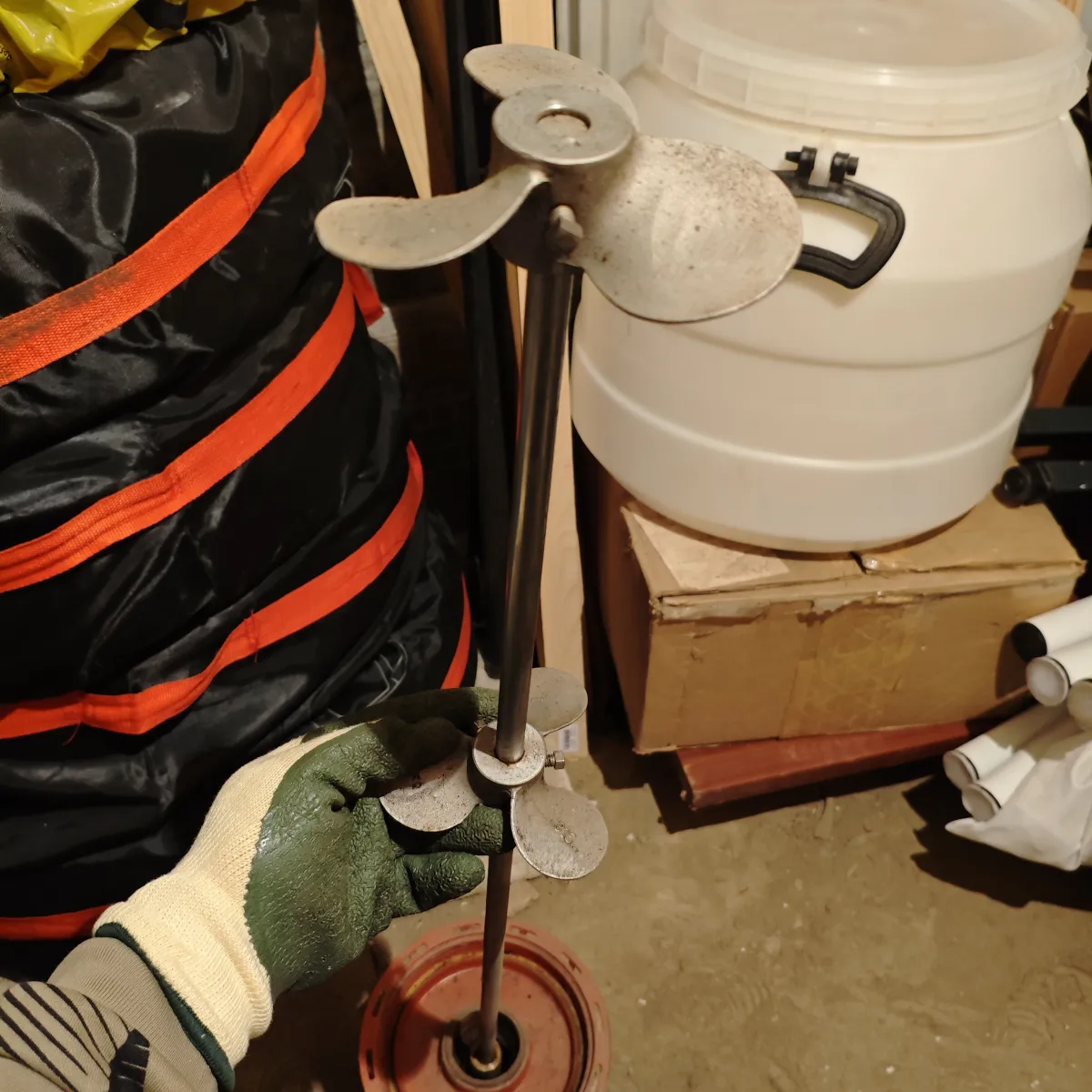 TONSON Air motors pneumatski mešač — 2