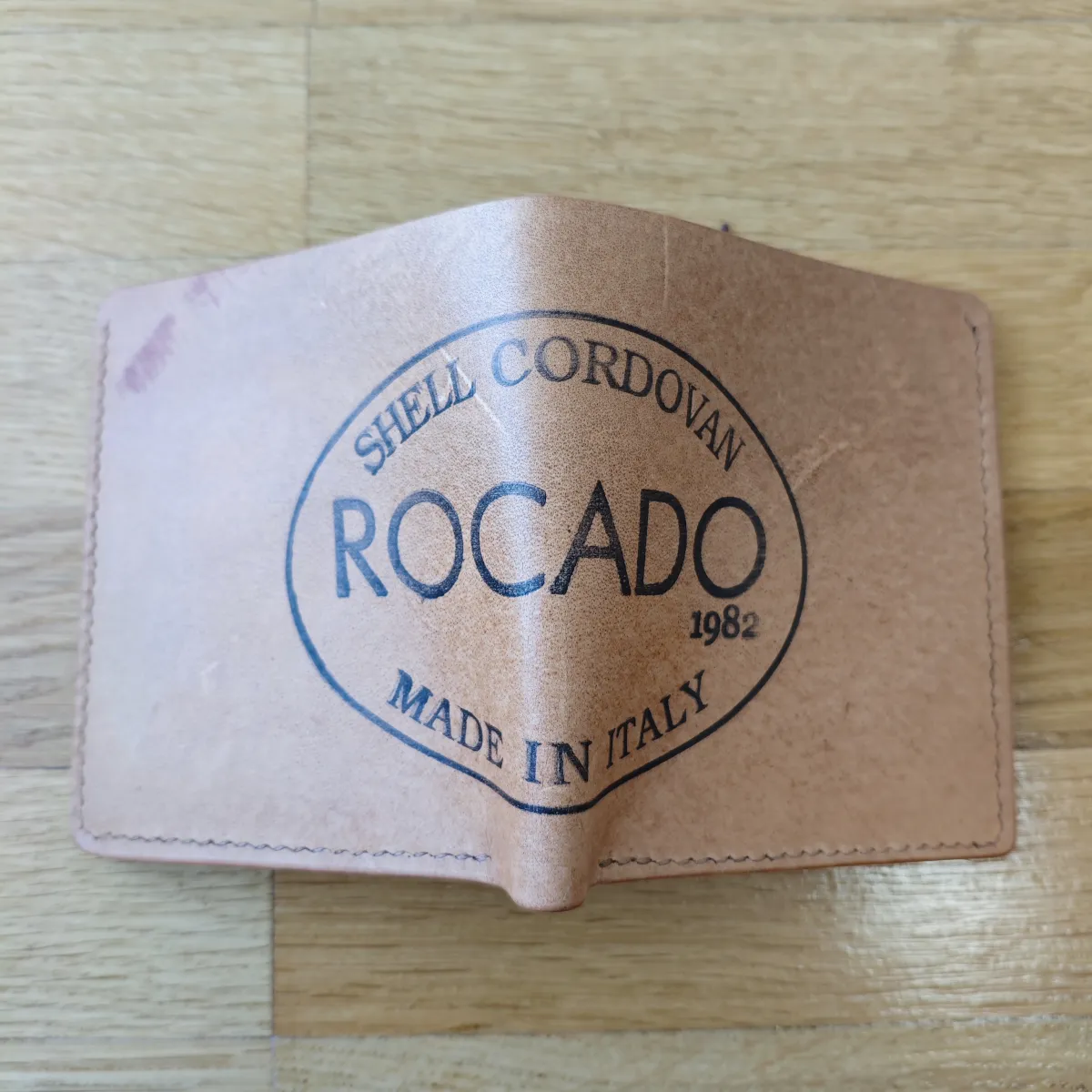 Ručno rađen kožni novčanik Rocado Shell Luca — 3