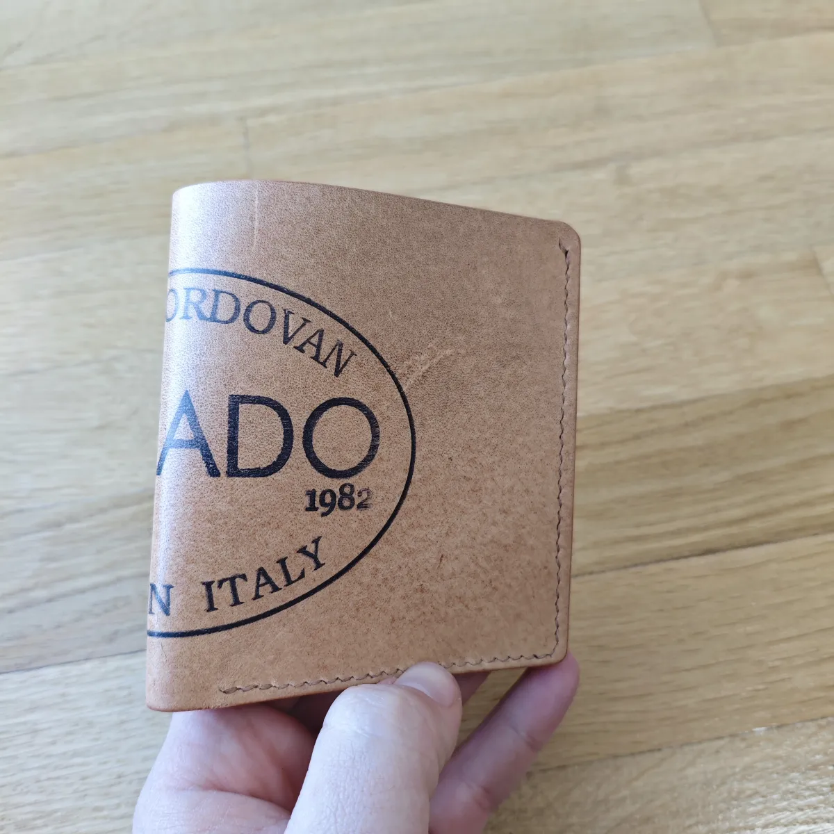 Ručno rađen kožni novčanik Rocado Shell Luca — 5