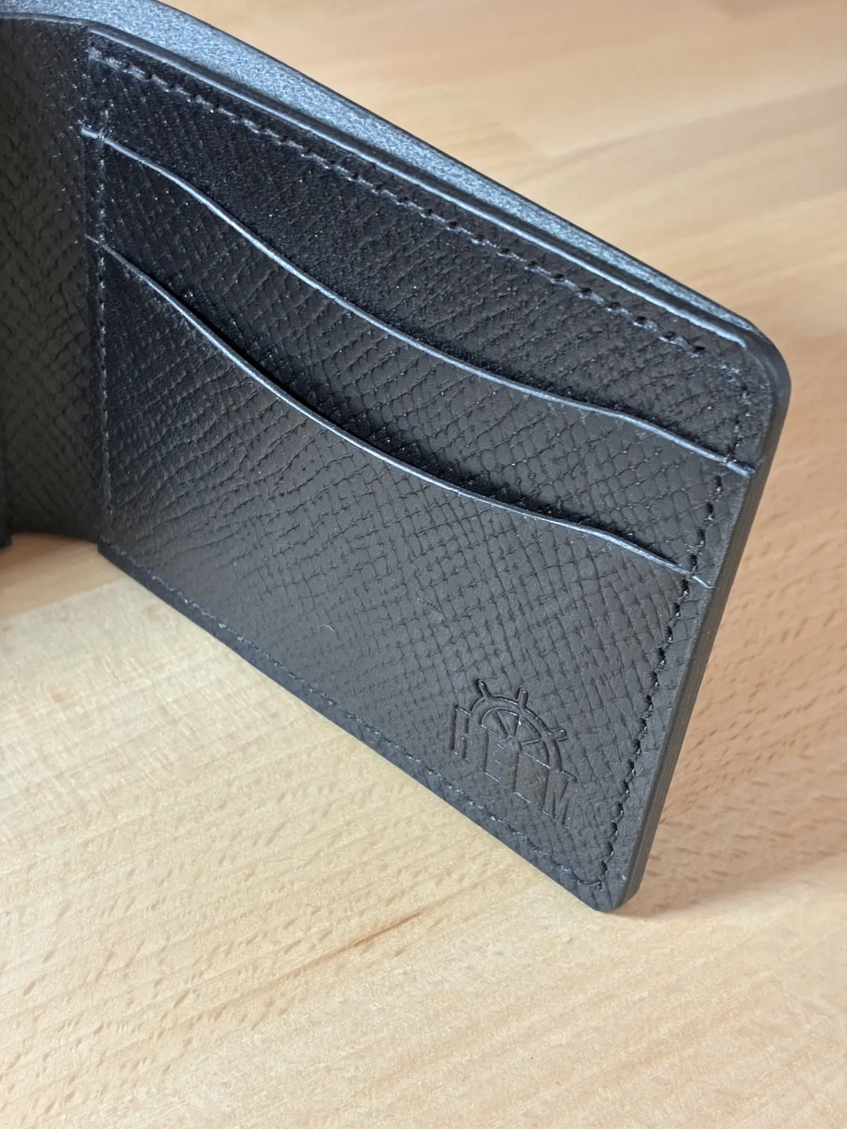 Kožni novčanik od prave italijanske prirodne kože bifold Luca — 2