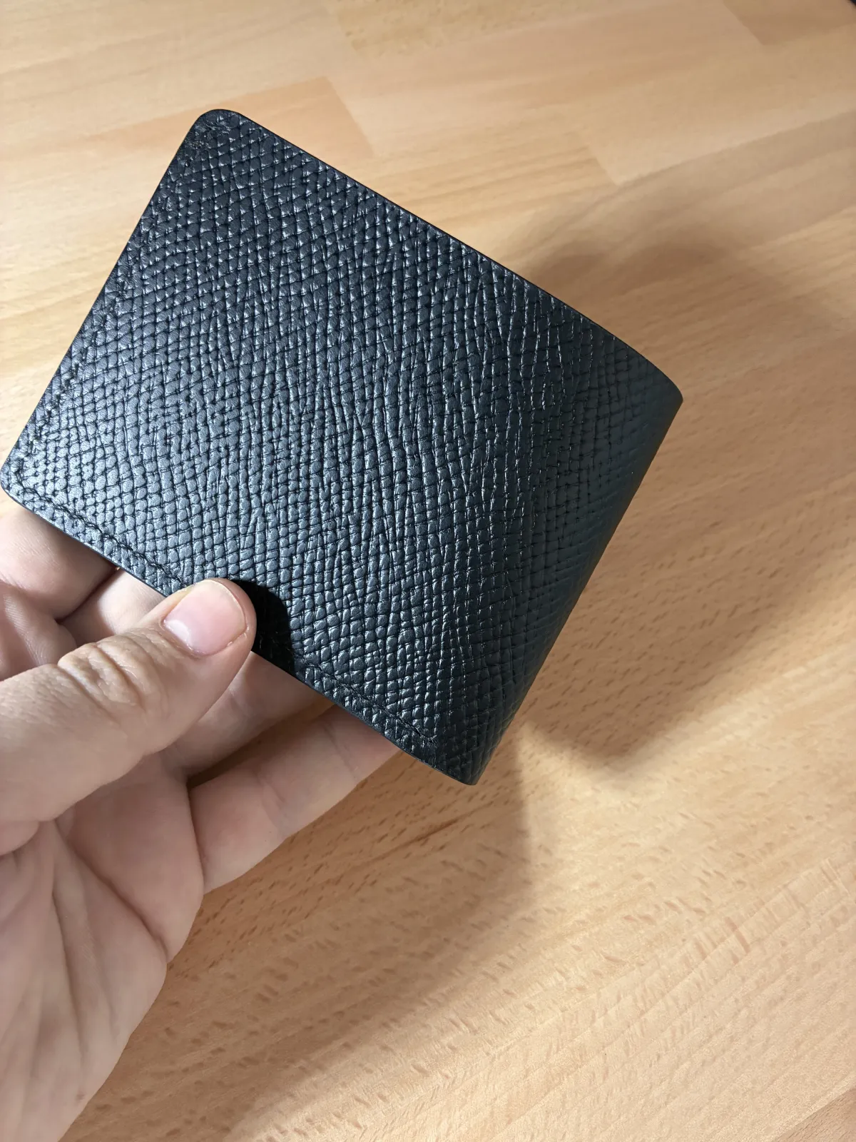 Kožni novčanik od prave italijanske prirodne kože bifold Luca — 7
