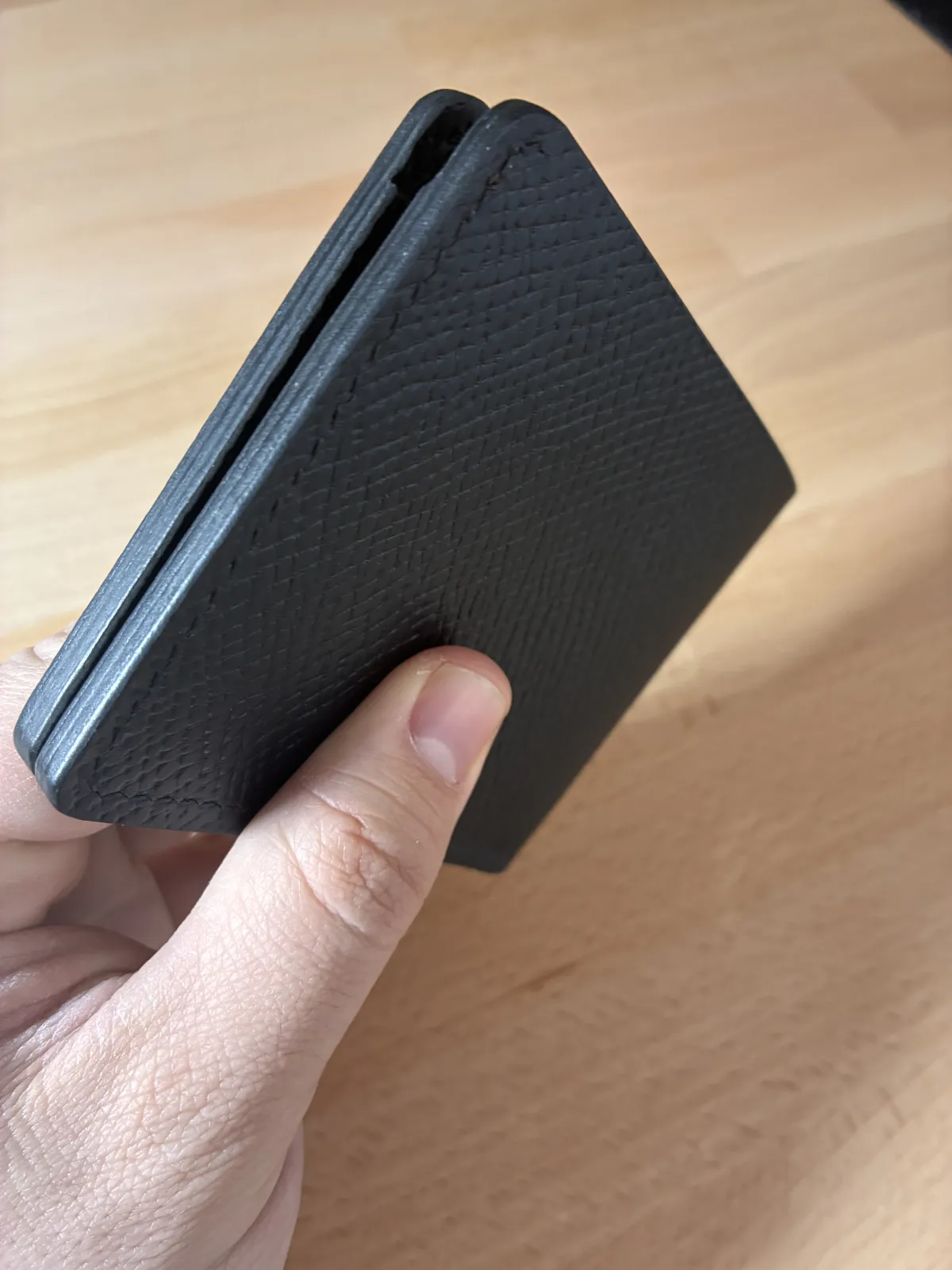 Kožni novčanik od prave italijanske prirodne kože bifold Luca — 10