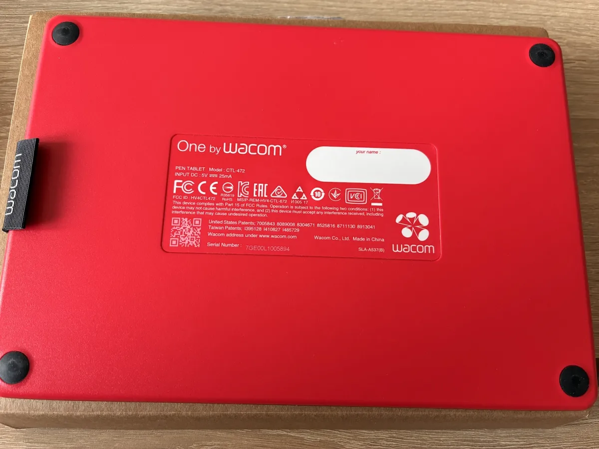 Wacom One CTL-472 Small graficka tabla — 3