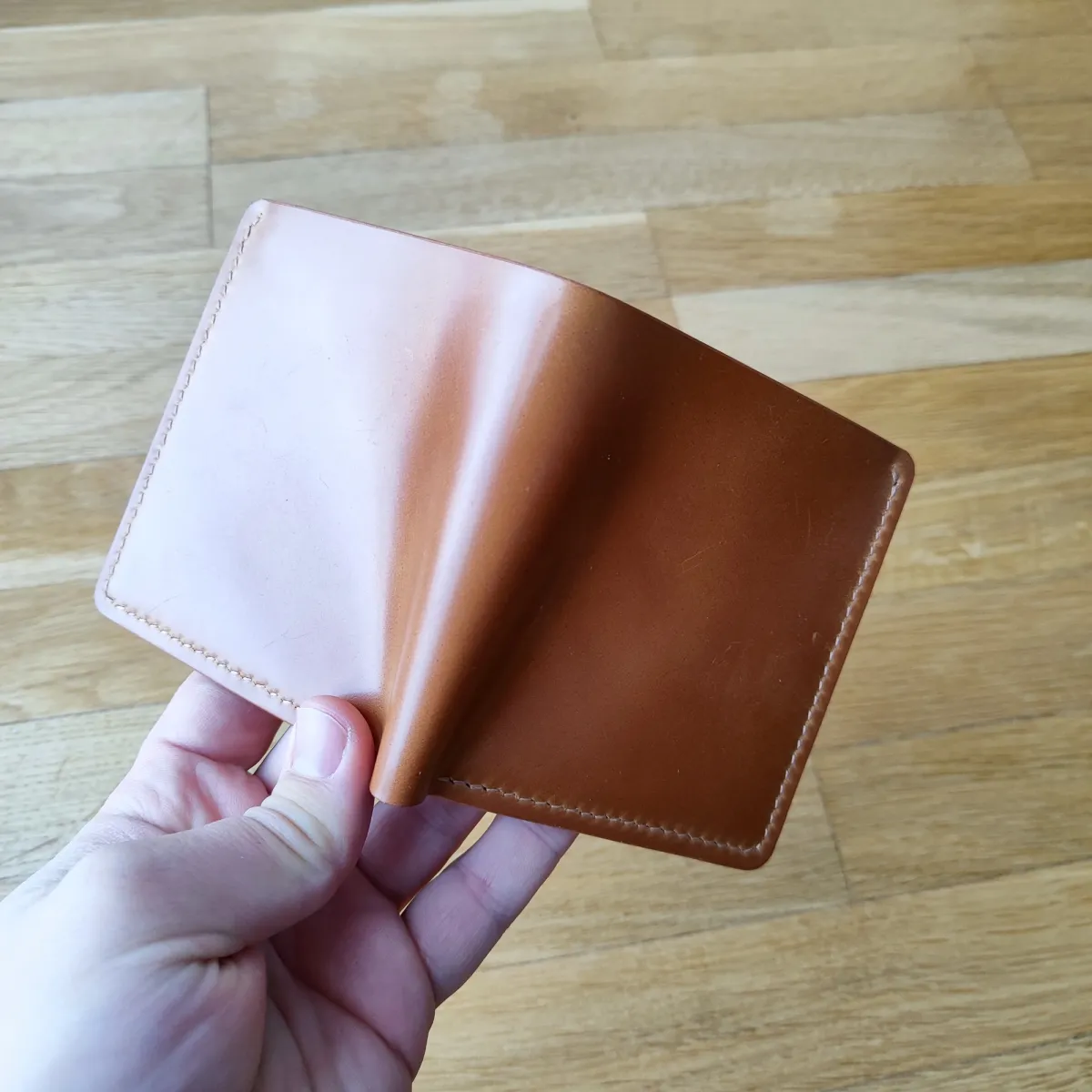 Ručno rađen kožni novčanik Rocado Shell Luca — 5