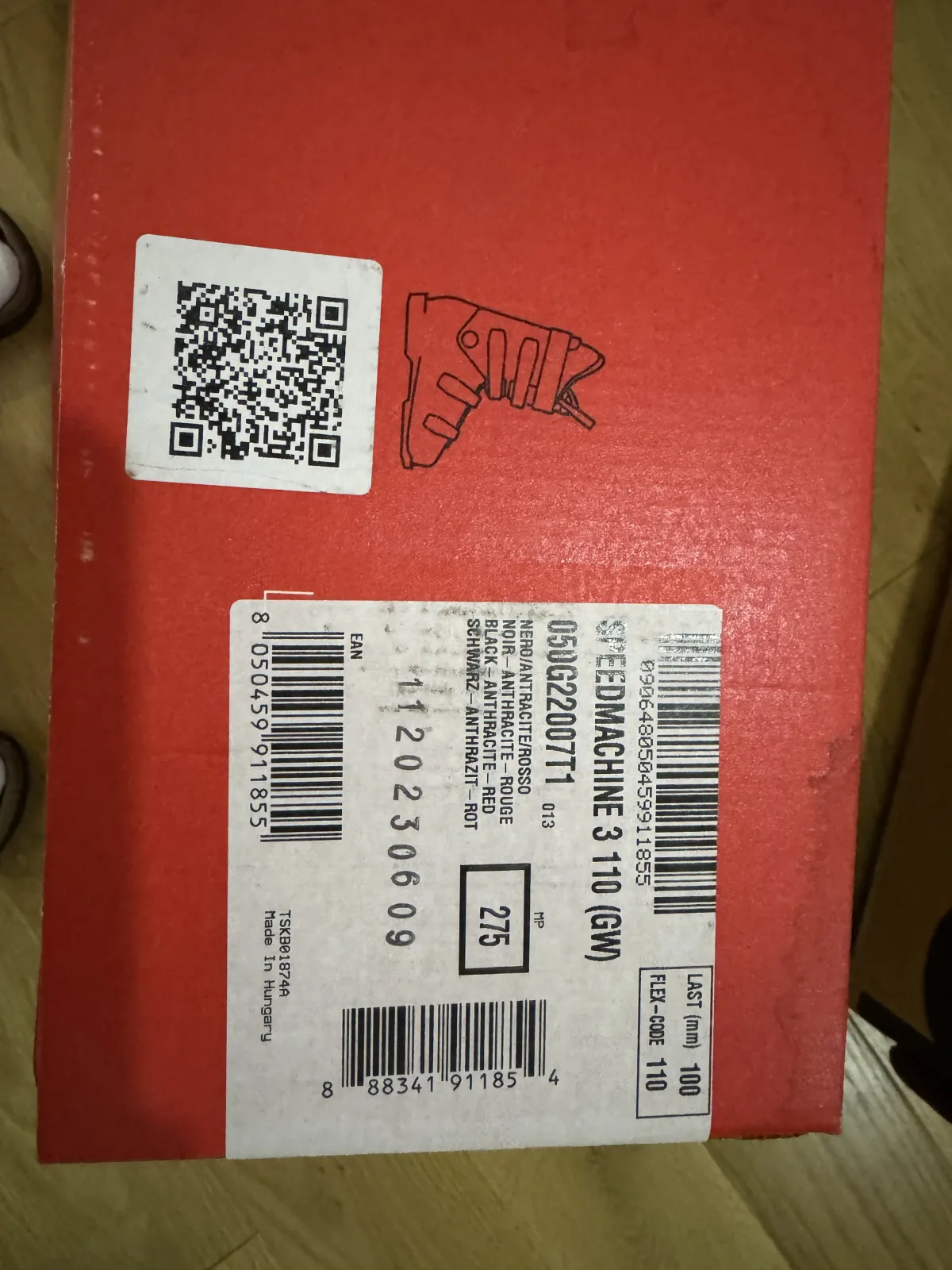 Pancerice NORDICA SPEEDMACHINE 3 110 (GripWalk) black-anthracite-red — 7