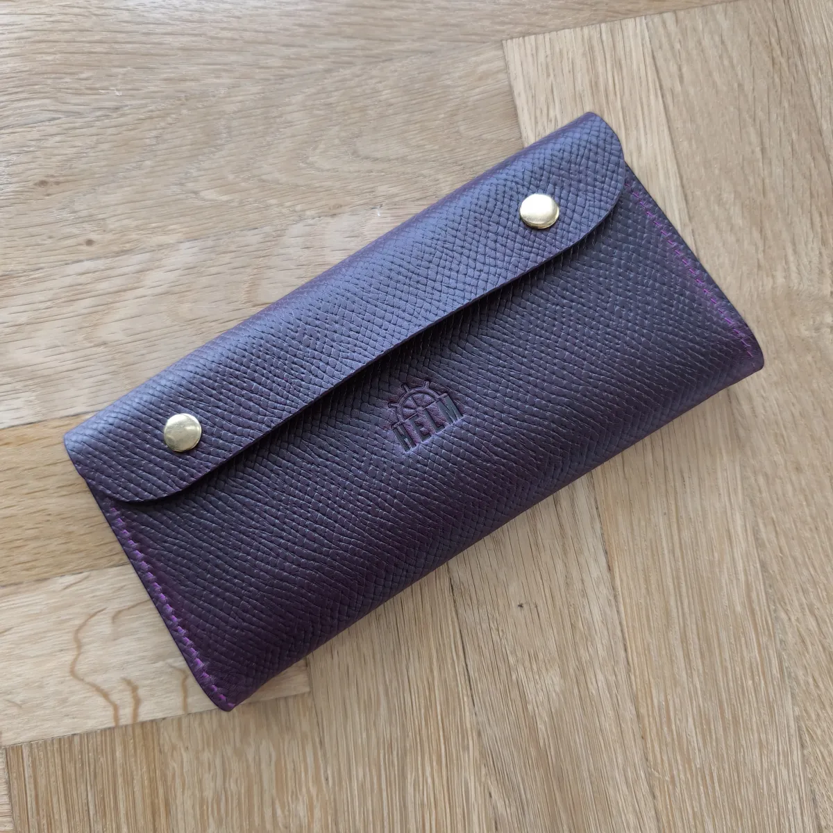 Ručno rađen novčanik od prirodne italijanske kože – Premium kvalitet — 1