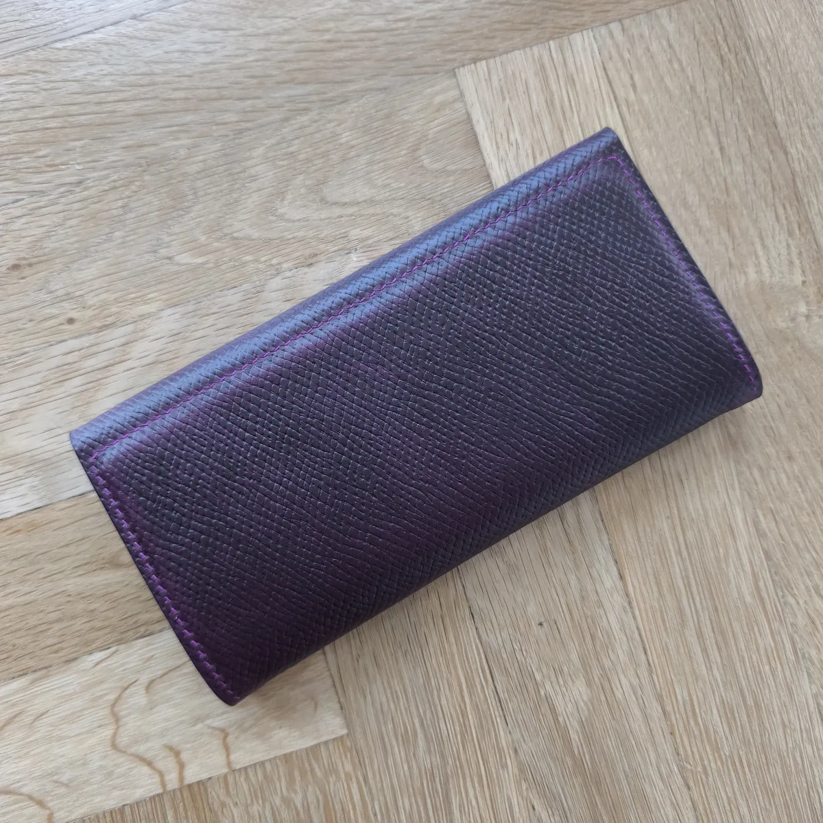 Ručno rađen novčanik od prirodne italijanske kože – Premium kvalitet — 2