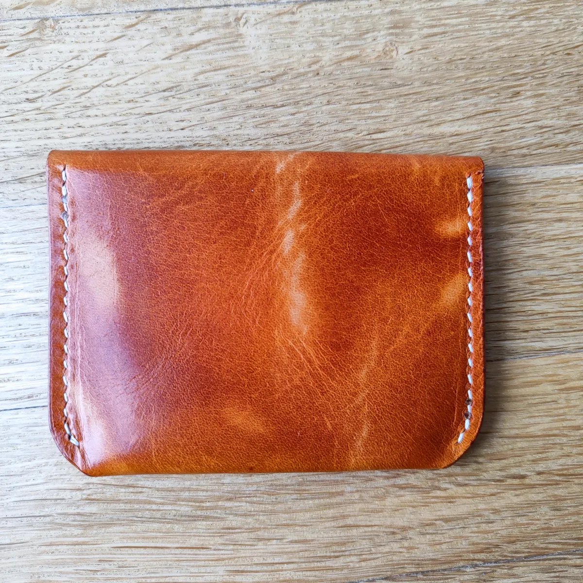 Novčanik Italijanska premium koža konjak braon, envelope stil — 2