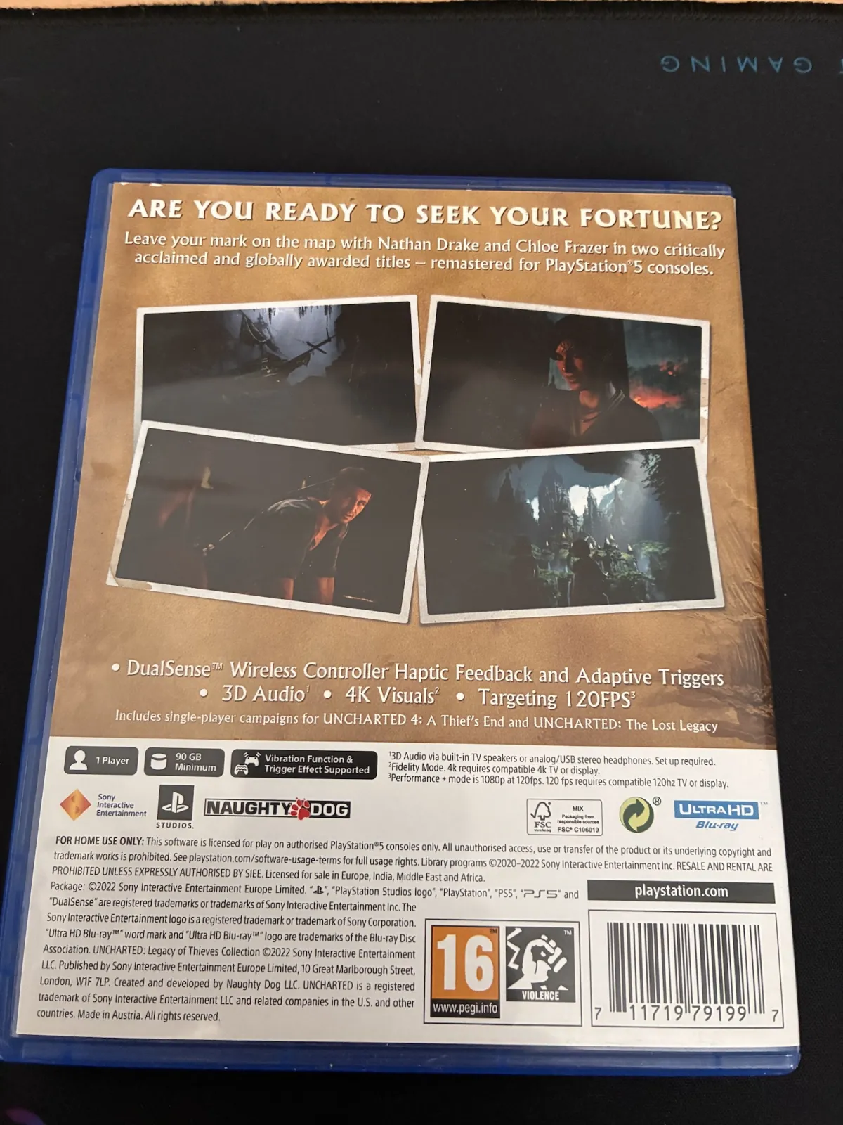 PS5 Uncharted Legacy of Thieves Collection — 2