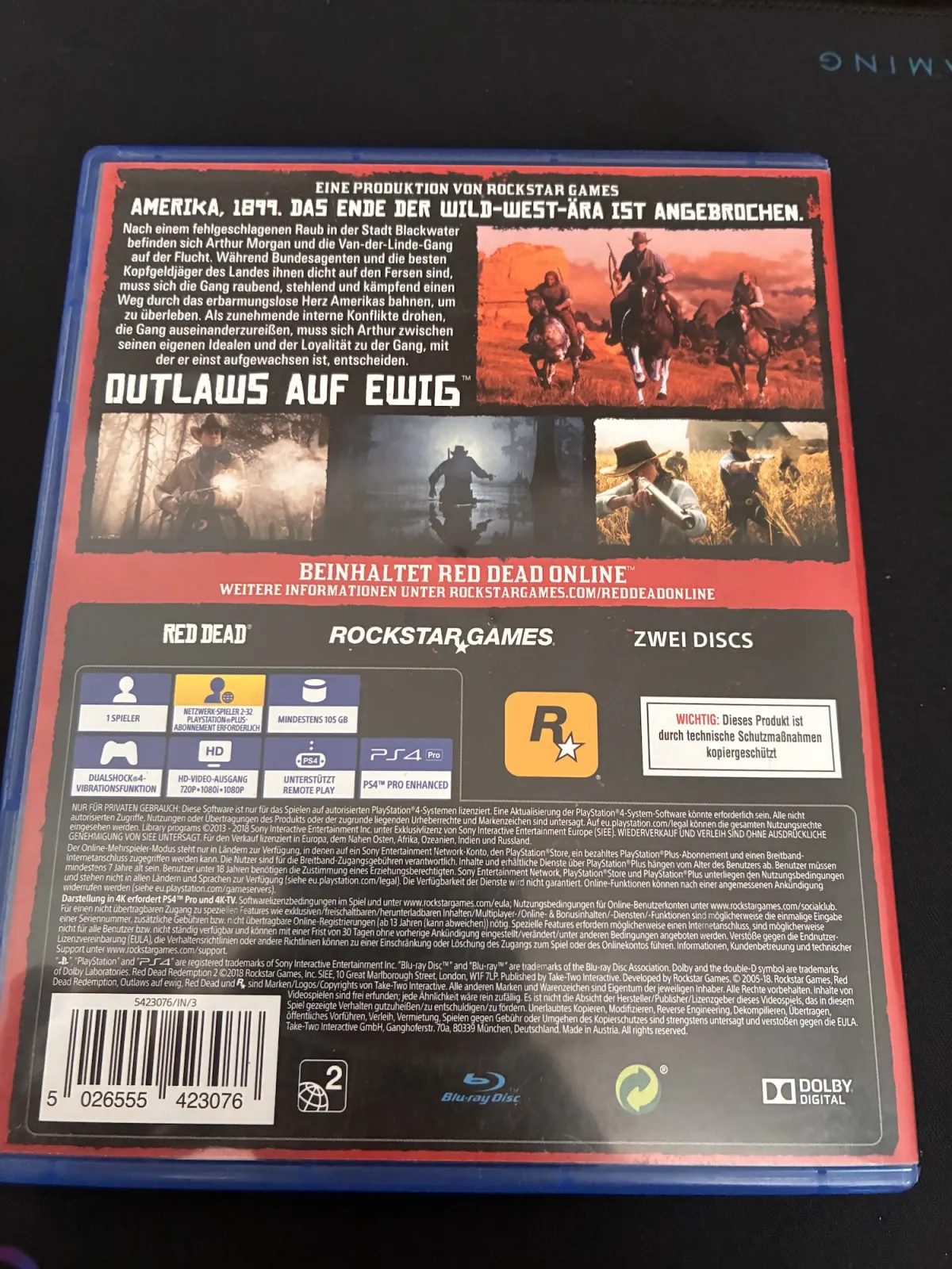 PS4 Red Dead Redemption 2 — 2