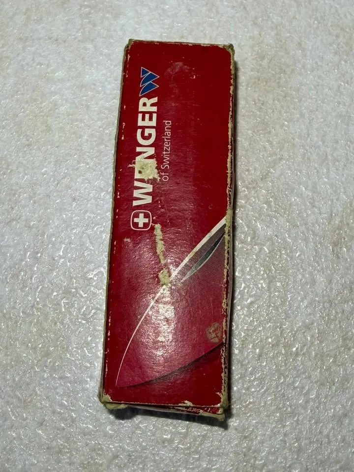 Vintage Wenger Swiss Army multitool Švajcarska 90e — 2