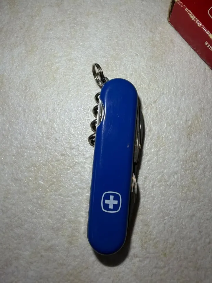 Vintage Wenger Swiss Army multitool Švajcarska 90e — 4