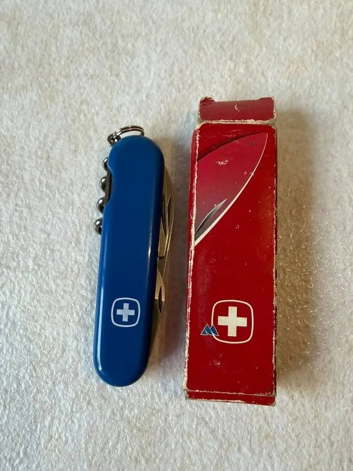 Vintage Wenger Swiss Army multitool Švajcarska 90e — 5