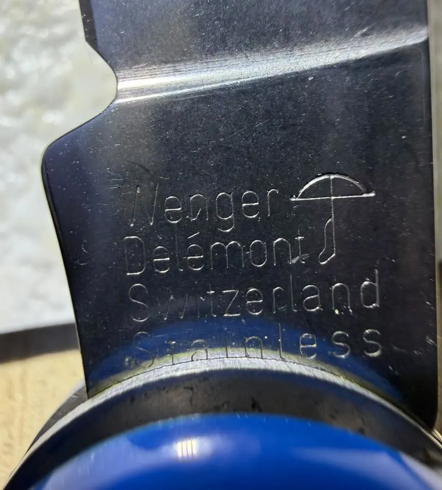Vintage Wenger Swiss Army multitool Švajcarska 90e — 6