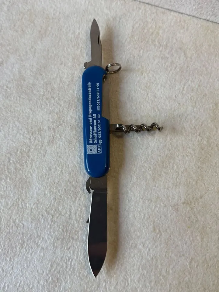 Vintage Wenger Swiss Army multitool Švajcarska 90e — 8