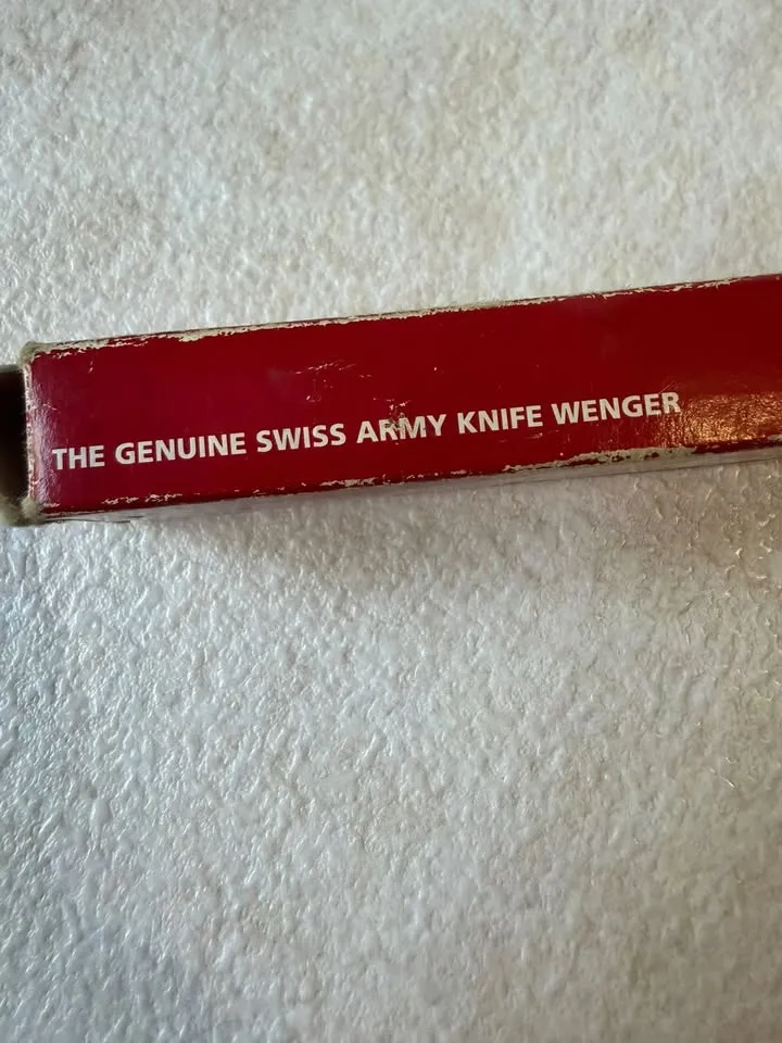 Vintage Wenger Swiss Army multitool Švajcarska 90e — 9