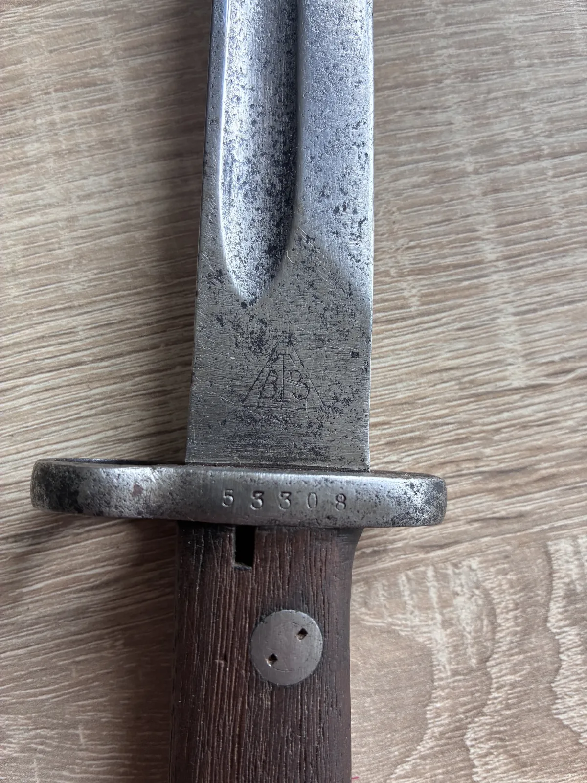 Starinski bajonet M24 - M1924 (Kraljevina Jugoslavija - BTZ Kragujevac) — 3